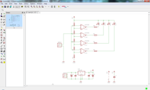 editor schématu Eagle layout editor